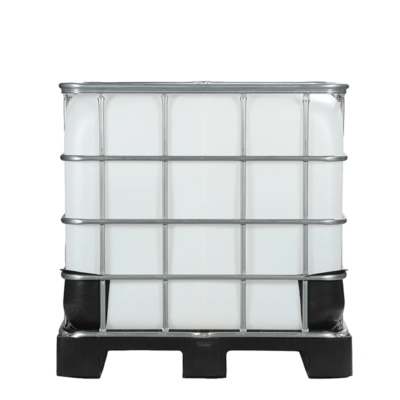 IBC tank with plastic pallets IBC tank with plastic pallets