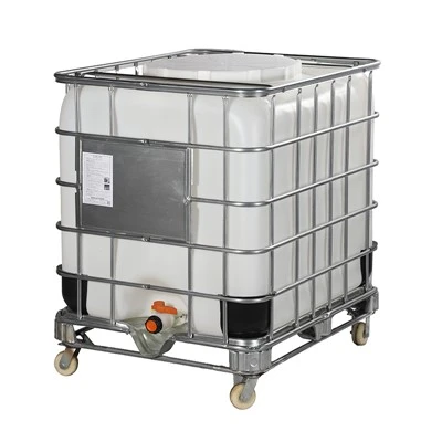 1000L IBC Tank nrog Log